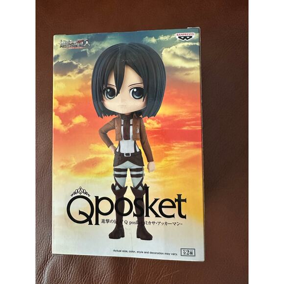 Banpresto - Attack on Titan - Mikasa Ackerman (Ver. B), Q posket Figure - Picture 3 of 8